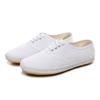 Zapatos de Lona, Zapatos de Malla Azul y Blanco, Tenis, Zapatos Blancos con Cordones Unisex, Zapatos de Trabajo de Suela Suave Antideslizantes, Zapatos de Trabajo de Fábrica