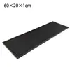 Venta directa de fábrica nuevo posavasos de bar de silicona negro cuadrado rectangular redondo de alta calidad