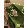 Aire acondicionado andante~Pantalones de lino Tencel, finos, transpirables, holgados, casuales, de pierna recta, cropped de pierna ancha, estilo abuela para mujer, verano