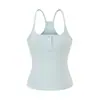 Camisola Sexy Estilo Europeo y Americano con Cuello en U para Mujer, Top Sexy de Verano para Vestir por Fuera o por Dentro, Camiseta sin Mangas Deportiva con Tirantes Finos y Espalda Cruzada