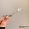 Pasador para Mujer con Acabado de Alta Gama, Pinza para el Cabello con Pedrería, Pasador Recto Accesorio para el Cabello, Flequillo Lateral, Tendencia de Verano Modelo Nuevo 2026