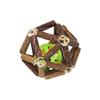 Gato Madera Polygonum Bola de Menta Juguete Divertido para Gato Gato Tejido Catnip Campana para Mascota Suministros para Mascotas Venta al por Mayor