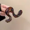 Elegante Pinza para el Cabello de Satén Plisado con un Ambiente de Lujo Ligero, Pinza de Tiburón de Gama Alta Estilo Coreano, Accesorio Versátil para el Cabello