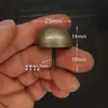 Clavos de Puerta de Cobre Estilo Antiguo, Clavos Redondos Decorativos Forma de Tambor para Puertas, Clavos Grandes de Cabeza Estilo Chino, Clavos de Cobre