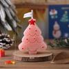 Regalo de Navidad Sentido Premium Vela Aromática de Árbol de Navidad Ins Adornos de Escritorio para Restaurante Regalo de Navidad Decoraciones