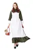 Amazon Fantasia de Halloween Fantasia de Pioneiro vestido Fantasia da História das Mulheres Guerra Civil Vestido da Pradaria Colonial