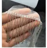 Franja Corrente de Cobre Contas Artesanais Miçangas Rendas Acessórios DIY Roupas Bolsas Sapatos Chapéus Acessórios de Decoração de Borda com Franja