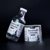 Adesivos para Produtos Químicos Diários Autoadesivos Rolo Personalizado Impressão de Logo de Alimentos Rótulo Autoadesivo para Garrafa de Cosméticos Personalização