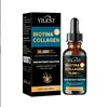 YILSET Óleo Essencial para Cuidados com os Cabelos Biotin Colágeno 30ML Repara Pontas Duplas Melhora a Hidratação do Cabelo Essência Capilar