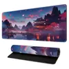 Mouse Pad para Jogos Paisagem Minimalista Estilo Japonês Grande High-End Fornecimento Direto da Fábrica Mouse Pad Tapete para Mesa de Computador de Escritório