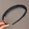 Faixa de Cabelo de Tricô Fresca e de Alta Qualidade, Luxo Leve, para Mulheres, Uso Diário na Primavera/Verão, Faixa Larga, Estilo Doce, Presilha de Cabelo Estilo Coreano