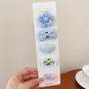 Pinzas para el Cabello de Alta Gama Estilo Bosque Que No Pellizcan la Cabeza, Pinzas para el Cabello Dulces de Dibujos Animados, Pinzas para el Cabello de Moño para Niñas Pequeñas, Accesorios para el Cabello Sin Costuras