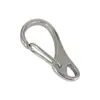 Mosquetón de Escalada Hebilla Acero Inoxidable Llavero Accesorios de Ferretería Equipaje Hebilla Metálica de Resorte