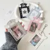 Hisocute Estilo Coreano Colección de Portatarjetas de 3 pulgadas, Almacenamiento de Fotos de Celebridades y Colgador de Exhibición con Cubierta Protectora, Múltiples Estilos Disponibles