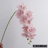 Luxo leve padrão de onda francês orquídea borboleta rosa pasta de feijão bolo plug-in decoração de casa adorno adereços de fotografia flor artificial