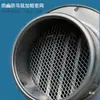 Acero Inoxidable 304 Salida de Aire para Pared Exterior de Campana Campana Extractora Tubo de Extracción a Través de Pared Baño Campana Transpirable a Prueba de Lluvia Campana