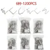 Dinghui ofrece un kit de reparación universal de remaches para parachoques de coche para arreglar piezas de plástico rotas, que incluye remaches para soldar y una caja de remaches.