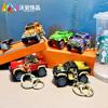 Huili aleación camioneta llavero coche de juguete bolsa llavero colgante niño jeep pequeño regalo mayoreo