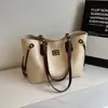 Bolso Grande de Capacidad para Viajes Diarios Casuales para Mujer 2024 Nuevo de Moda Versátil Bolso de Hombro para Estudiante Universitario Bolso de Mano Tote