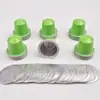¡Suministro Directo del Fabricante! Taza de Cápsula de Café de Papel de Aluminio de 15 ml, Cáscara Vacía Colorida Desechable, Empaque Portátil, Calibre 37