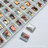 K9 Productos de alta calidad 10 * 14 mm caramelo de roca rectangular ángulo recto arte de uñas moca Diamante DIY joyería para uñas hecha a mano accesorios para uñas Diamante