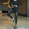 Traje Deportivo de Correr de Secado Rápido para Mujer 2026 Nuevo Verano Ropa de Entrenamiento de Yoga Ropa de Fitness de Secado Rápido Top Elástico de Manga Corta