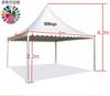 Tienda de Estilo Europeo con Techo Puntiagudo Hecha de Tela Recubierta de PVC, Impermeable y Resistente al Sol, Adecuada para Campamentos, Exposiciones, Turismo Cultural, Eventos de Mercado y Actividades