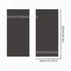 2 Piezas Pegatinas Decorativas para Pilar Central de Coche Película que Cambia de Color para Ventana Lateral Calcomanías 3D de Fibra de Carbono Pegatinas Protectoras Anti-Rayaduras A72