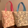 Bolsas de Regalo Personalizadas para Bodas, Fiestas de Cumpleaños de Bebés, Banquetes de Luna Llena, Bolsas de Dulces, Bolsas de Regalo, Bolsas de Tote de Lona con Impresión de Logo