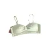 Ropa Interior Invisible para Mujer Verano Fina Sin Aro Estilo Juvenil Reafirmante para Pecho Grande Mostrar Pecho Pequeño Anticaída Conjunto de Sujetador Sexy