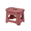 Taburete plegable portátil, banco pequeño engrosado, silla de mano, taburete de plástico, taburete bajo, taburete de plástico para uso en exteriores y en coche