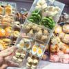 Juguetes Divertidos de Comida con Forma de Panecillo con Frijoles, Nueces y Huevos, Pasadores Curiosos para Niños, Pinzas Laterales Curiosas para Niñas, Pasadores para Estudiantes