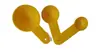 Herramienta para mascarilla casera, insípida, de silicona, para hacer mascarillas, cuchara, cepillo para mascarillas, mini cuchara medidora de plástico