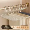 Cabide em formato de pescoço de ganso para uso doméstico, prendedor de calças em formato de Z antiderrapante, cabide sem marca para guarda-roupa, direto do fabricante