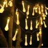Luces solares para exteriores luces de jardín luces de camping decorativas luces de cadena LED impermeables luces de cadena decorativas de estrella para jardín tiras de luces parpadeantes