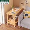 Mesa Pequeña, Sofá, Mesa Auxiliar, Sala de Estar en Casa, Mesa de Café para Apartamento Pequeño, Cama en Casa de Alquiler, Mesa de Té Escandinava, Estante de Almacenamiento