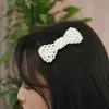 Pinza para el pelo de celebridad de internet Lazo de perlas pinza bb para flequillo pinza lateral diadema linda para niña T