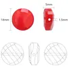 Nuevas cuentas botón de jade de porcelana 14MM lingote cuentas de cristal tallado múltiple accesorios para joyería DIY