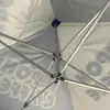 Tienda de campaña con toldo publicitario de aleación de aluminio Plegable para lluvia Imprimible Actividad al aire libre Doble uso Tela Oxford Telescópica