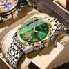 Auténtico Nuevo Reloj para Hombre Moderno Resistente al Agua Multifuncional Casual Moda Moderno Luminoso Reloj de Cuarzo para Hombre