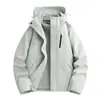 Chaqueta de trabajo para exteriores, talla europea, abrigo impermeable de comercio exterior transfronterizo, forro polar, chaqueta tres en uno, hecha a medida