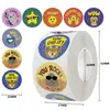 Adesivos de Desenho Animado para Crianças, Adesivos de Incentivo para Professores de Jardim de Infância, Adesivos de Brinquedos Fofos, Adesivos de Carros de Animais Pequenos
