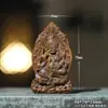 Vietnam Nha Trang Madera de Águila Tallada Colgante Amarillo de la Fortuna Estilo Chino Adorno de Mano Decoración Portátil