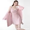 Diyi Miao Si Seda Lencería Sexy Nueva Chica Dulce Habitación Privada Ropa de Dormir Hielo Seda Cómoda Tirante Camisón A203