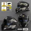 Casco Eléctrico Certificado 3C/Dot para Mujeres, Casco Integral de Moto Cálido de Invierno para Hombres, Seguridad Universal para Motocicleta al por Mayor