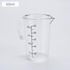 Jarra medidora de plástico acrílico 500ml con escala PC engrosado 3000ml resistente a altas temperaturas té con leche cocina horneado taza medidora
