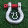 Gancho de anillo en forma de U americano, grillete de elevación tipo D de alta resistencia y alta resistencia, hebilla en forma de U, herramienta de elevación de arco en forma de D