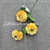 Flor artificial de peonía koi de 3 cabezas, set de decoración para auditorio de boda, arreglo floral, arreglo floral para auditorio de boda, guía de camino, decoración para el hogar