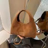 Bolso Coreano de Nicho para Mujer 2026 Nuevo Elegante Versátil Texturizado Bolso de Viaje Bolso Cruzado de Media Luna de Gama Alta