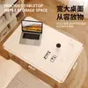 Escritorio multifuncional para computadora, móvil y ajustable, para dormitorio; mesita de noche para habitación; escritorio simple para estudiante, para uso en casa
